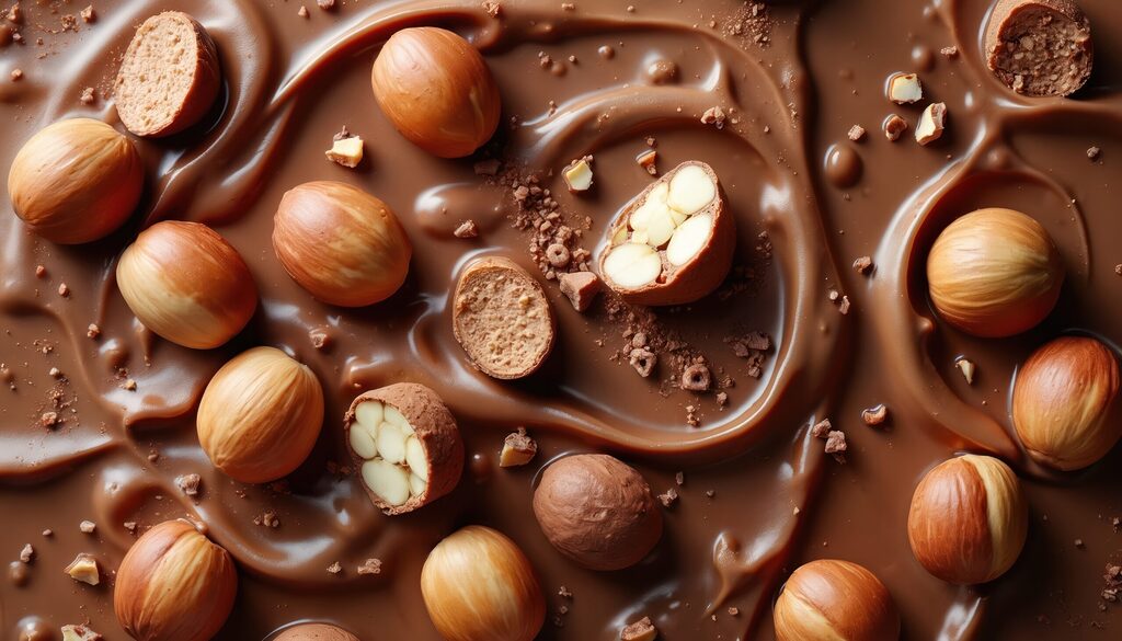 arômes gourmands pâtisserie noisette grillée chocolat vanille cannelle perception sucrée sans sucre